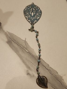 Handcrafted Skyleaf Whisper Bookmark